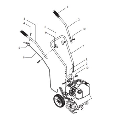 Earthquake Mc43 Cultivator 2cyc 2009 Model Parts Ardisamparts