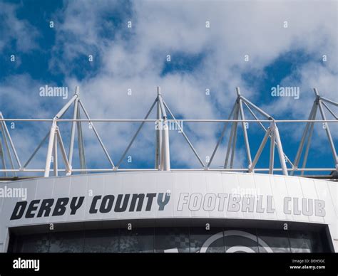 Derby Football Stadium. The home of Derby County Football Club (The ...