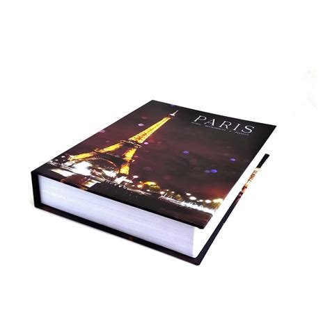 Caixa Livro Decorativa M Dia X X Cm Paris Elo