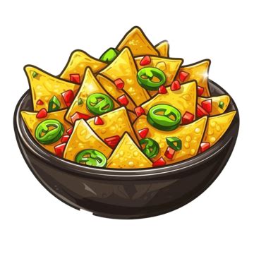 Nacho Food Mexican Cartoon Nacho Food Mexican Png Transparent Image