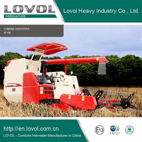 Lovol Rice Crawler Combine Harvester Harvester And Crawler Harvester