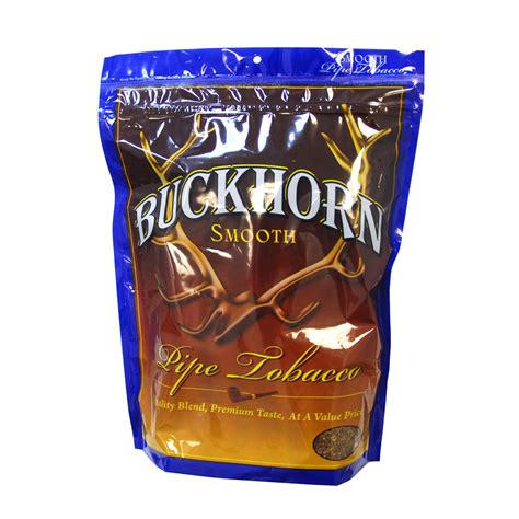 Buckhorn Smooth Pipe Tobacco 16 Oz Bag Tobacco Stock