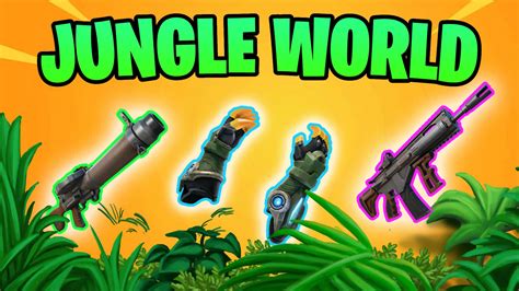 🐍 Jungle World Ffa 🆕 All Weapons 1325 6713 5613 By Dingle Fortnite