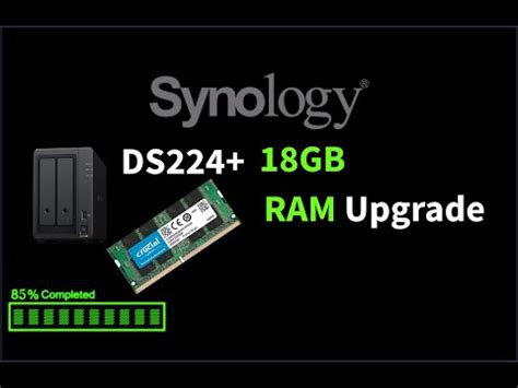 Synology Ds Ram Upgrade Youtube