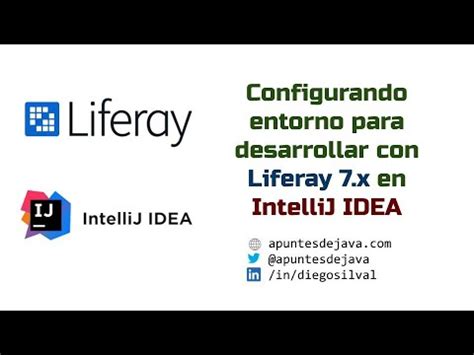 Configurando Entorno Para Desarrollar Con Liferay X En Intellij