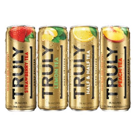 TRULY Hard Seltzer Iced Tea Variety Pack, 12 cans / 12 fl oz - Harris ...