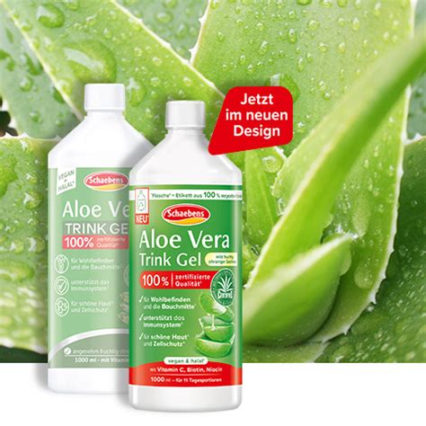 Aloe Vera Trink Gel Gesund und schön mit Schaebens