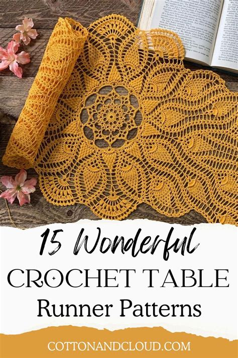 Wonderful Crochet Table Runner Patterns With Pictures Artofit