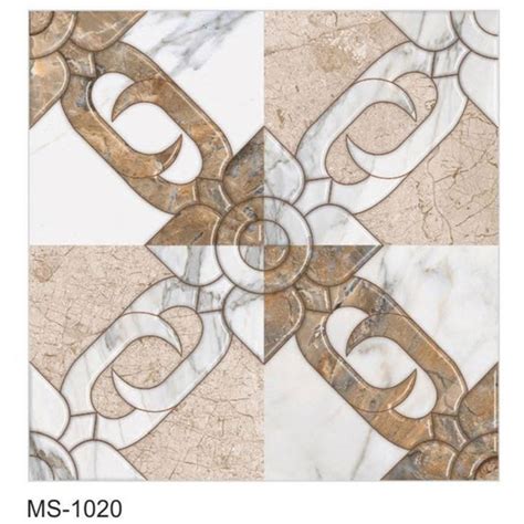 8mm Ceramic Tiles 600x600mm Lxb Glossy At Rs 40 Sq Ft In Karnal