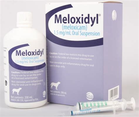 Meloxidyl Oral 1 5mg Meloxicam First Veterinary Supply