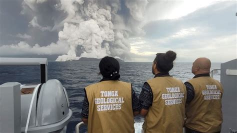 El Volc N Submarino Tonga Hizo Erupci N Causando Alerta En Zonas