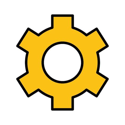 Premium Vector Configuration Gear Setting Icon