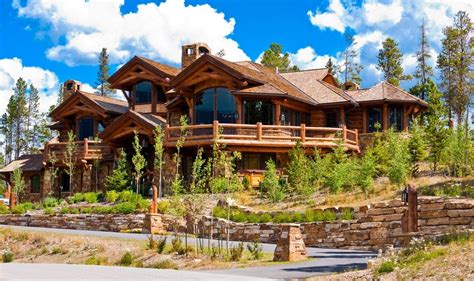 Inspirational Log Cabin Mansion New Home Plans Design