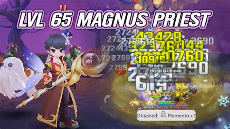 Lvl 65 Magnus Priest Build Na Ragnarok Origin Youtube