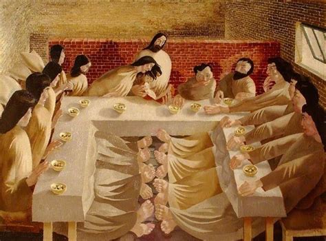 The Last Supper, 1920 - Stanley Spencer - WikiArt.org