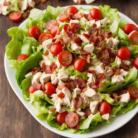 Lettuce Salad With Chicken