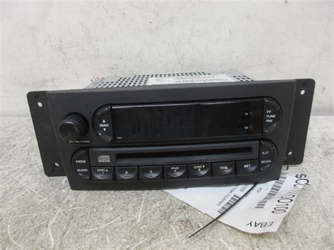 Pre Owned 04 05 06 07 08 Chrysler Pacifica Rah Cd Radio Receiver