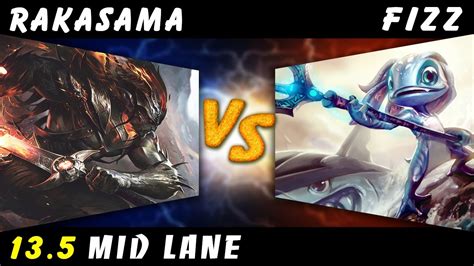 Rakasama Yasuo Vs Fizz Mid Patch Yasuo Gameplay Youtube