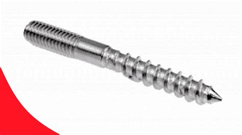 Double Threaded Screw M8 8mm G316 Stainless Steel TRADE PACKS Low