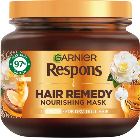 garnier respons marvellous nectar hair remedy mask  ml lykocom