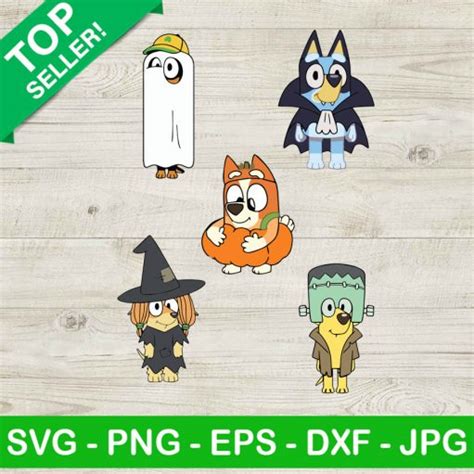 Bluey Halloween Svg Bundle Archives High Quality Svg