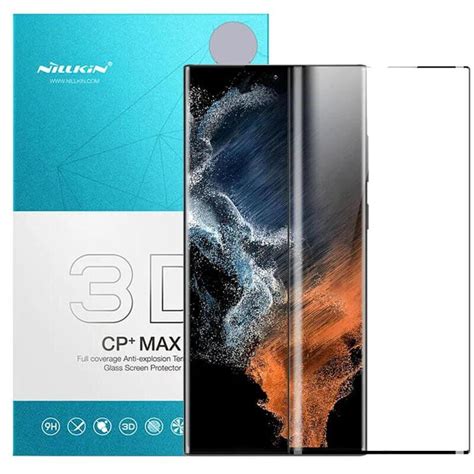 ᐉ Защитное стекло NILLKIN 3D CP+ MAX для Samsung Galaxy S22 Ultra (S908 ...