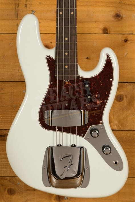 Fender Custom Shop Jazz Bass Lcc Olympic White