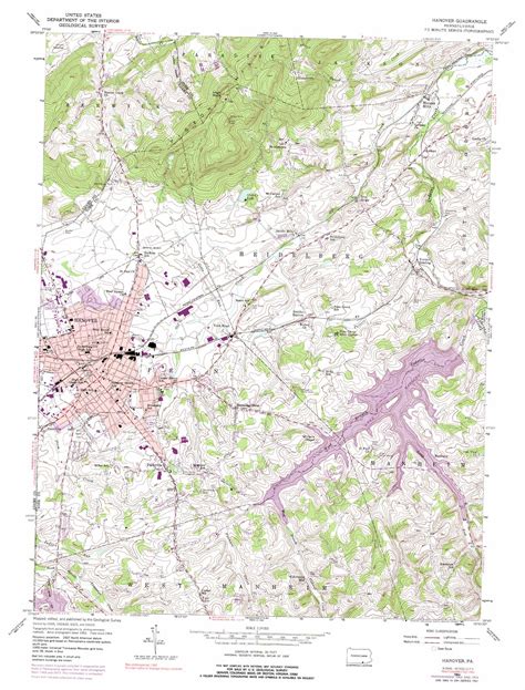 Hanover Pa Zip Code Map Map