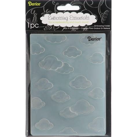 Darice Embossing Folder Cloudy Sky