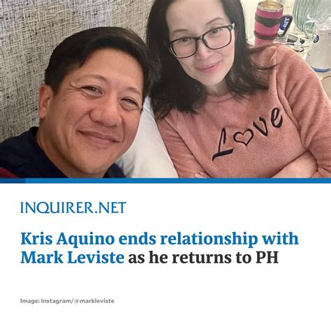 Inquirer On Twitter Kris Aquino Revealed That She Had Asked Mark