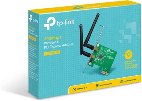 CARTE WIFI PCI EXPRESS N300 TP LINK TL WN881ND Max Frame