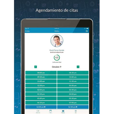 ICare Web aplicación para consultas médicas virtuales de ICare