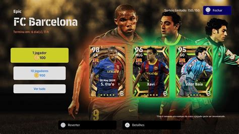 Efootball Epic Players Fc Barcelona Samuel Eto O Xavi V Tor