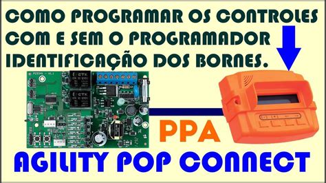 COMO PROGRAMAR OS CONTROLES NA AGILITY POP CONNECT PPA YouTube