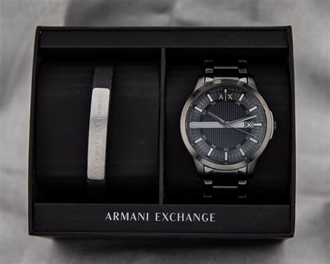 Introducing The Armani Exchange Hampton Watch And Cuff Box Set Watch Depot