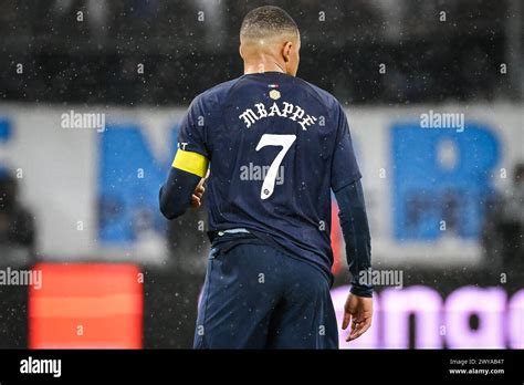 Kylian MBAPPE Of PSG During The French Championship Ligue 1 Football