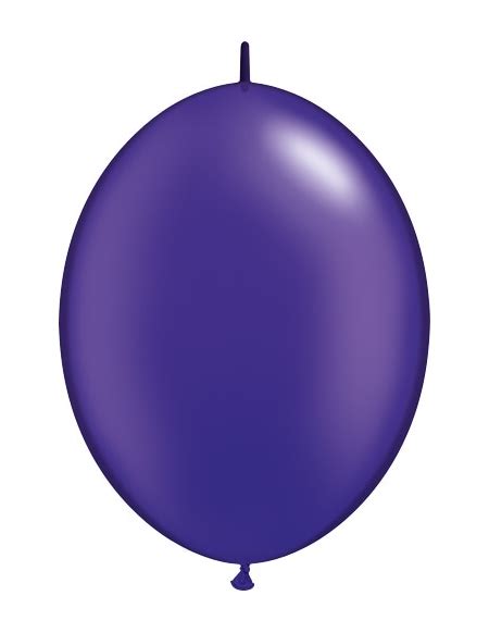 Globos Quick Link 30cm Metalizado Purpura Qualatex 65336