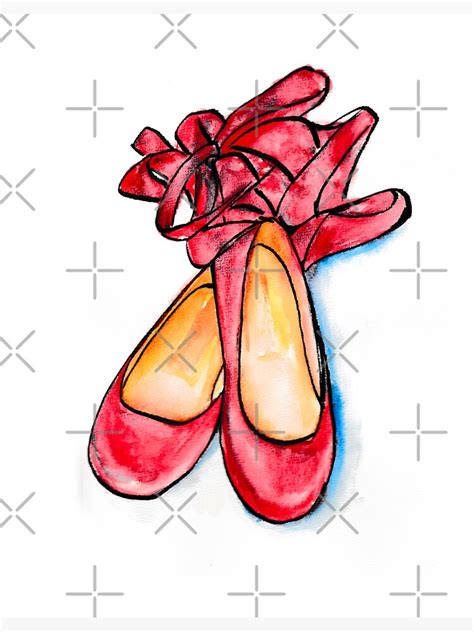 Pointe Shoe Sticker For Sale By Svetlanapelin Redbubble