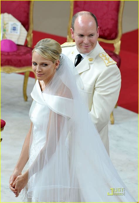 Prince Albert Princess Charlene Monaco Royal Wedding Photo