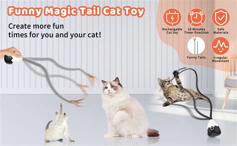 Lifefav Cat Toys For Indoor Cats Electronic Interactive Cat Toys