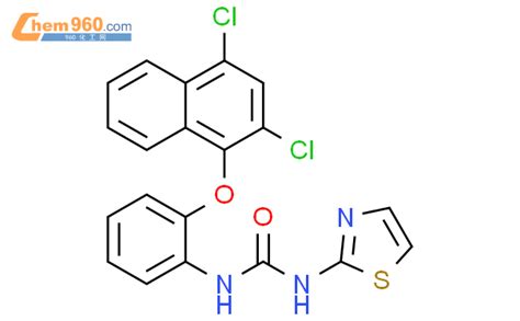 640762 19 2 Urea N 2 2 4 Dichloro 1 Naphthalenyl Oxy Phenyl N 2