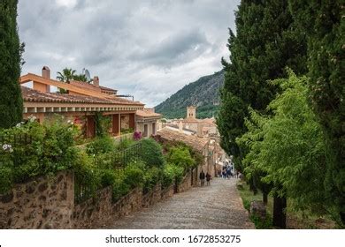 Steps Carrer Del Calvari Stairway Stock Photo Shutterstock