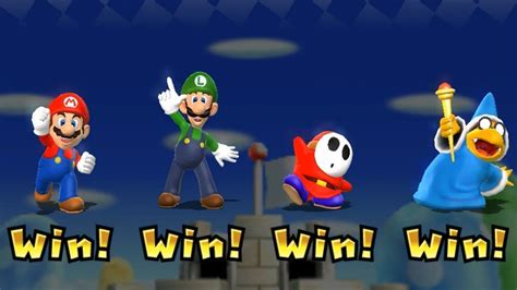 Mario Party Step It Up Mario Vs Luigi Shy Guy Magikoopa Master