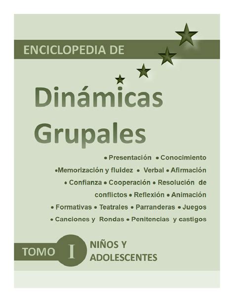 Libro Dinamicas Grupales Pdf Dinamicas De Integracion Grupal