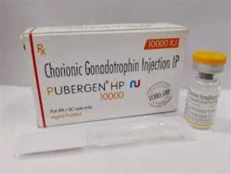 Pubergen Hp Injection Chorionic Gonadotrophin Injection