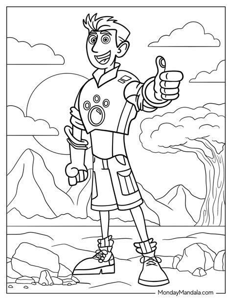 20 Wild Kratts Coloring Pages Free Pdf Printables