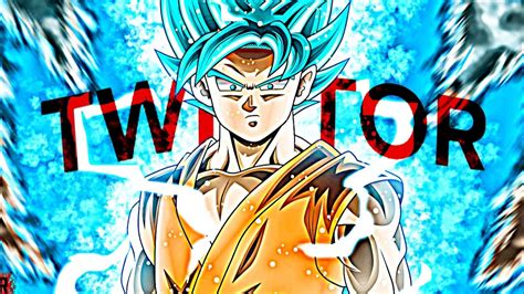 Son Goku Super Saiyan Blue 4k Twixtor YouTube