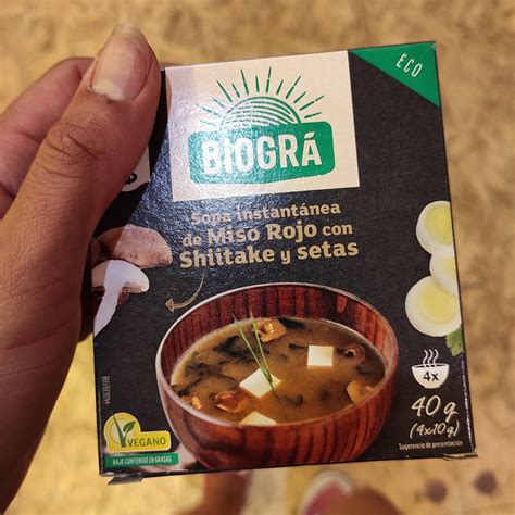 Biogra Sopa Instantanea De Miso Y Setas Reviews Abillion