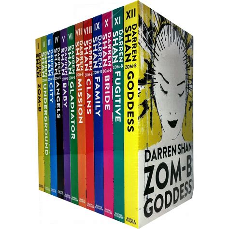 Zom-B 12 Books Collection Set Pack By Darren Shan (Zom-B, Underground, City, Angles, Baby ...