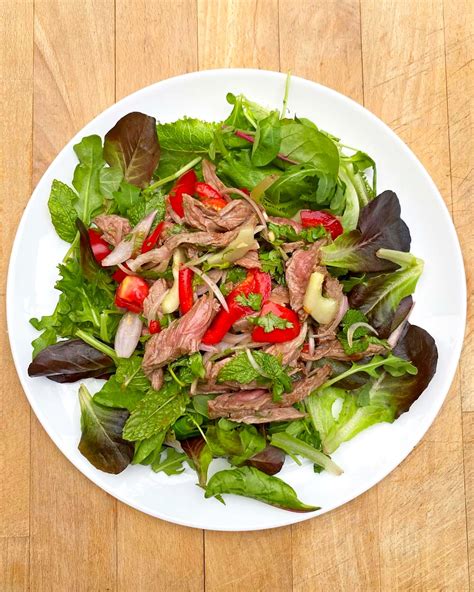 Salade de bœuf thaï recette facile et rapide Harmonie Cuisine